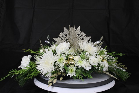 (image for) SPARKLING SNOWFLAKE BOUQUET (MEDIUM)